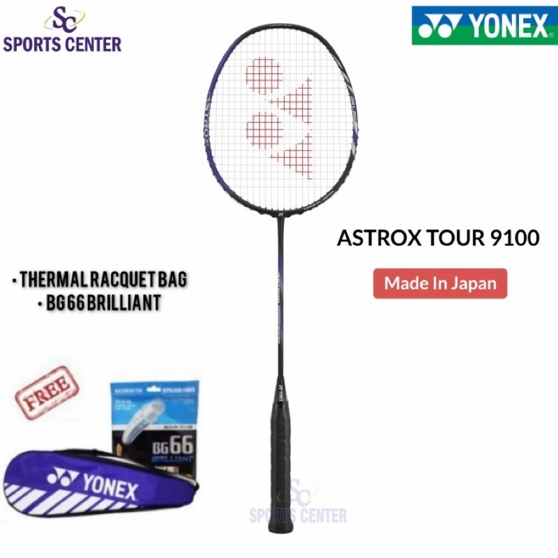 New Raket Badminton Yonex Astrox Tour 9100 Purple