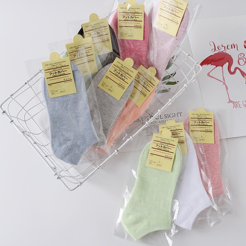 OSM JKT K312 Kaos Kaki Polos Semata Kaki / Kaos Kaki Ankle Cute / Socks / Short Socks-2