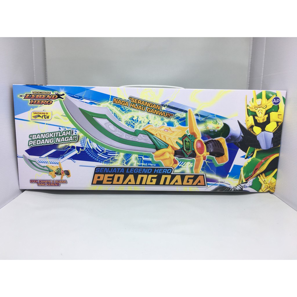 Senjata Legend Hero Pedang Naga Hijau Ganwu