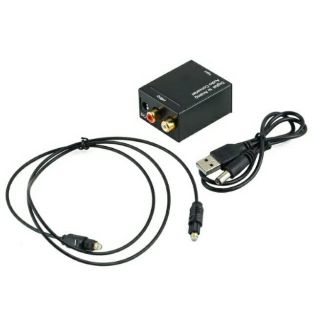 CONVERTER AUDIO DIGITAL TO ANALOG (OPTICAL / COAXIAL TO RCA)