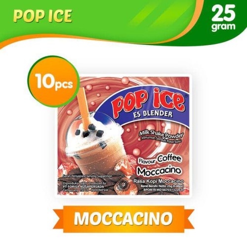 

POP ICE MOCCACINO 10pc / POP ICE / POP ICE MOKACINO