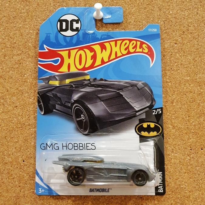 Batmobile Batman Hotwheels Hot Wheels Diecast Mobil 2/5