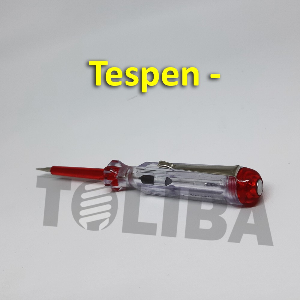 tespen listrik min minus - / obeng tespen obeng testpen test pen