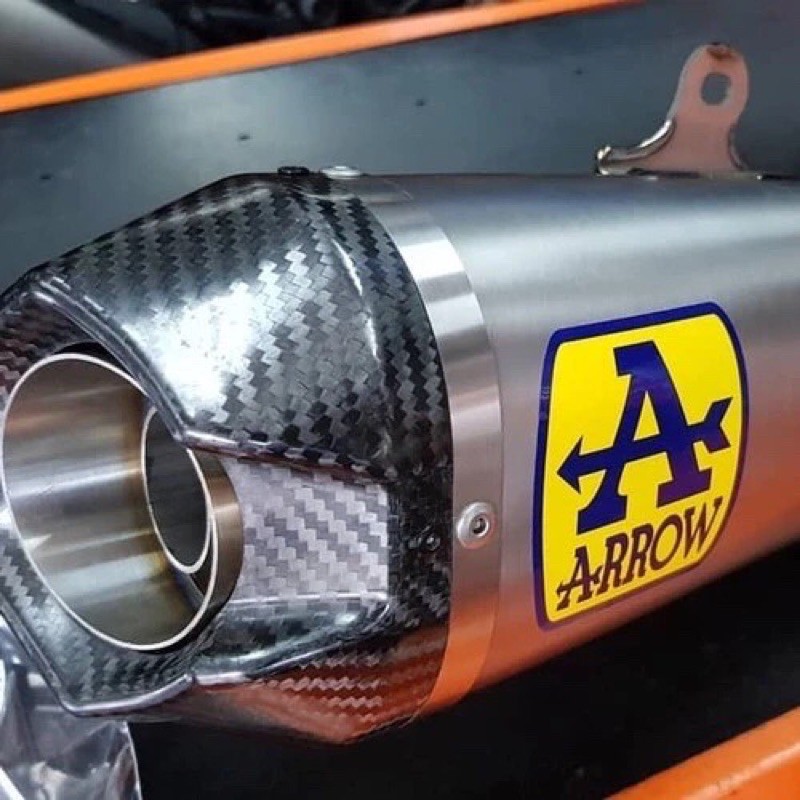 Knalpot Arrow Titanium full system under belly Kawasaki ZX 25R