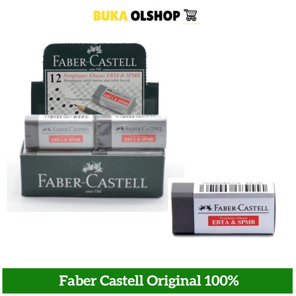 

Penghapus Faber Castell Abu-abu Spesial EBTA & SPMB 187130
