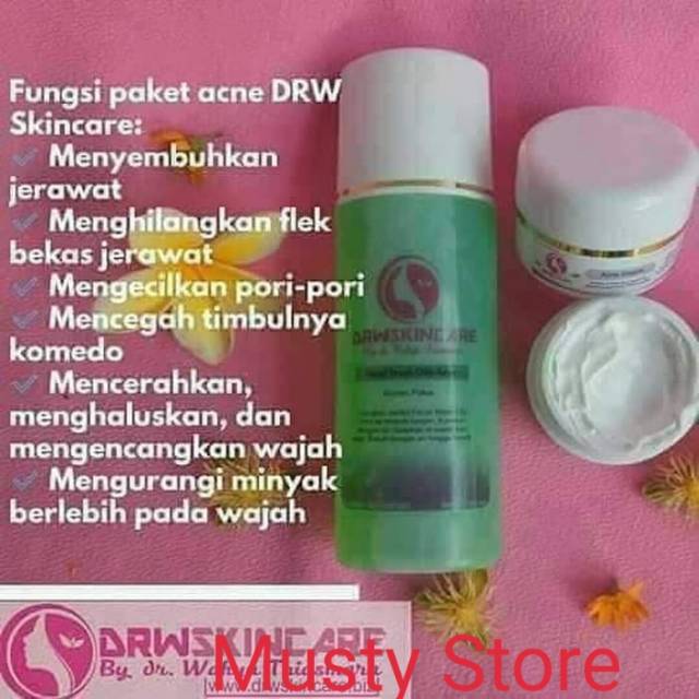 Drw Skincare Paket Acne Dan Whitening 1000 Original Dan Bpom Non Mercuri Shopee Indonesia