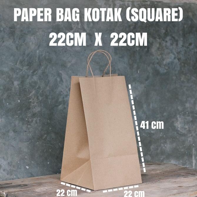 

PAPER BAG POLOS COKLAT MEDIUM