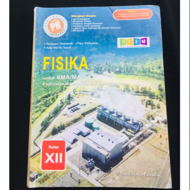 Buku Lks Fisika Untuk SMA/MA Kelas 12 K13 Intan Pariwara