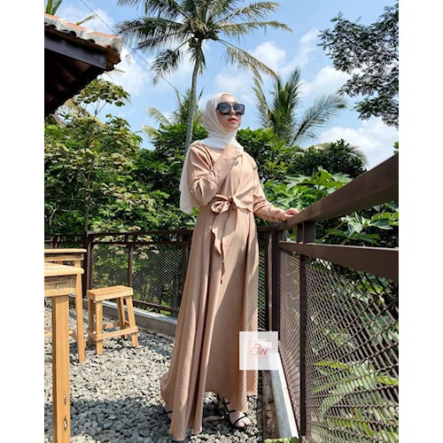 Baju Gamis Syari Wanita Terbaru Gifani Dress Jumbo Termurah Kekinian BISA BAYAR DI TEMPAT (COD)