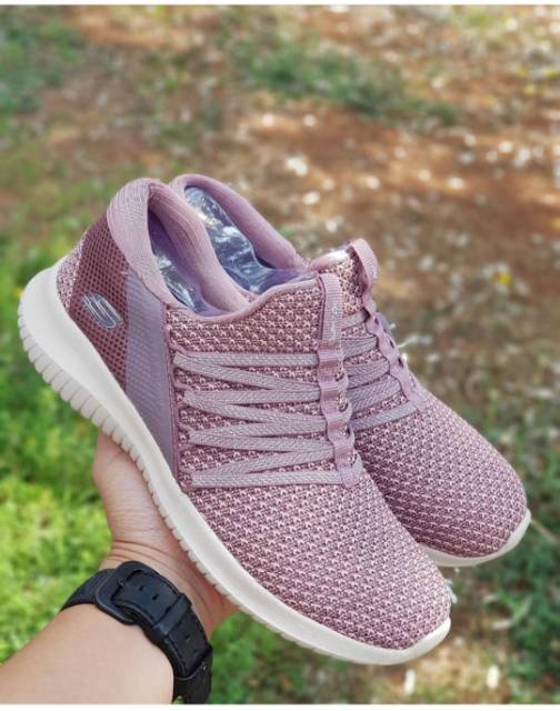 Skechers wanita / skechers ultra flex harmony woman + lengkap box