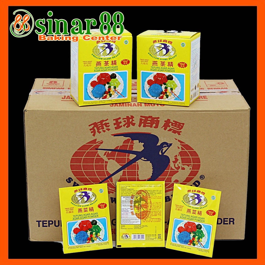 

Agar Agar Swallow Globe