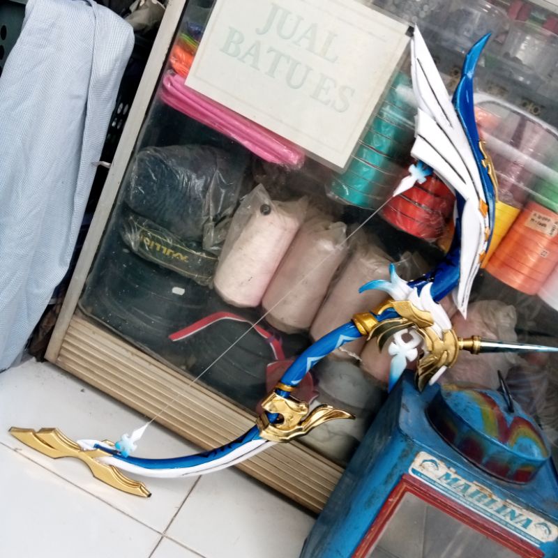 amos bow genshin impact / ganyu bow / panah