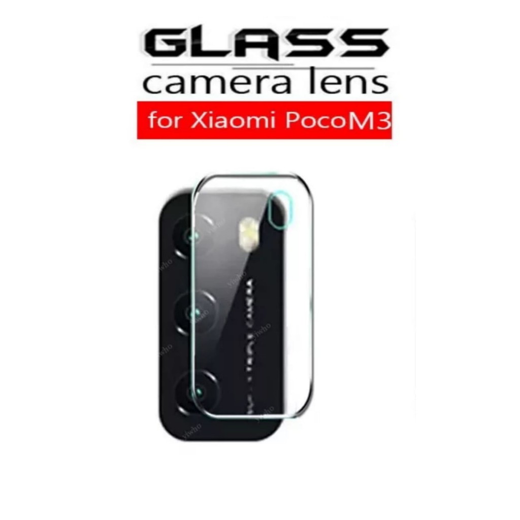 Tempered Glass Poco M3 Lens Camera Back Handphone Phocophone