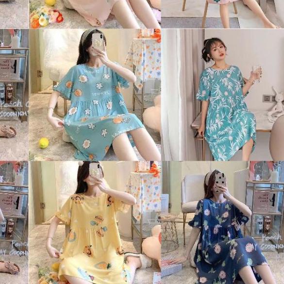 ➢ daster babydoll / daster rempel kekinian /daster bumil jumbo / baju tidur wanita dewasa spandek im