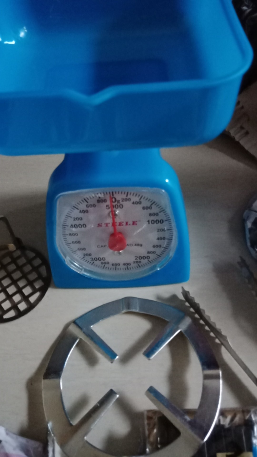 Garansi !! Timbangan Kue/dapur 5 Kilo Steele Analog Kitchen Scale 5kg