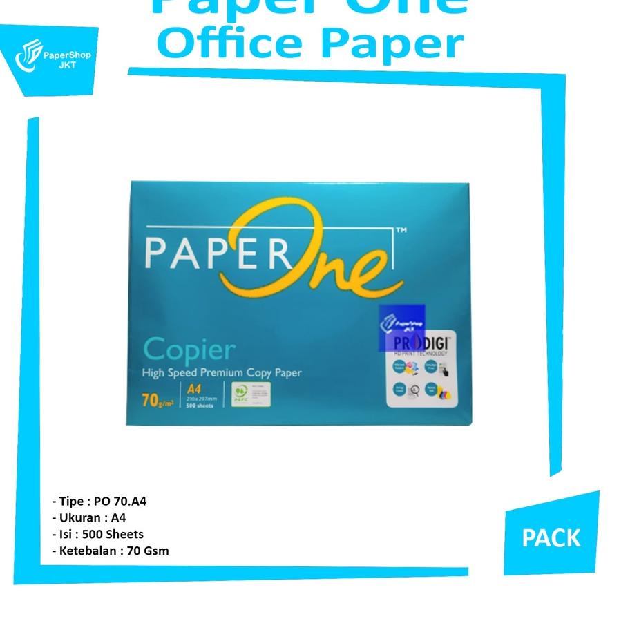 

1 RIM Kertas HVS - A4 70gram - Kertas Foto copy A4 70 Gr ✓