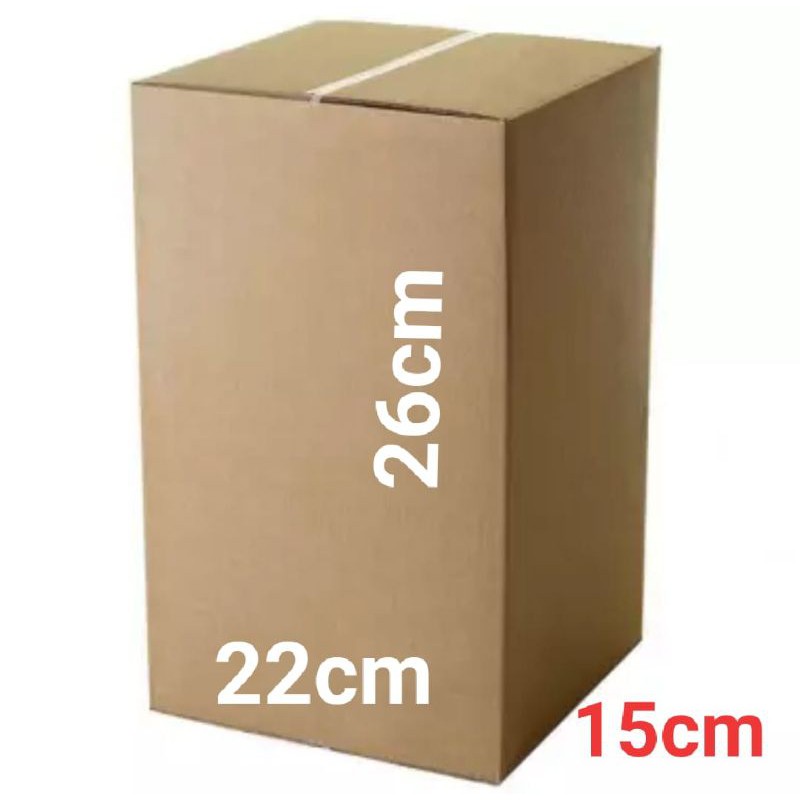

30BIJI KARDUS PACKAGING POLOS BARU 22X15X26CM BOX PACKAGING