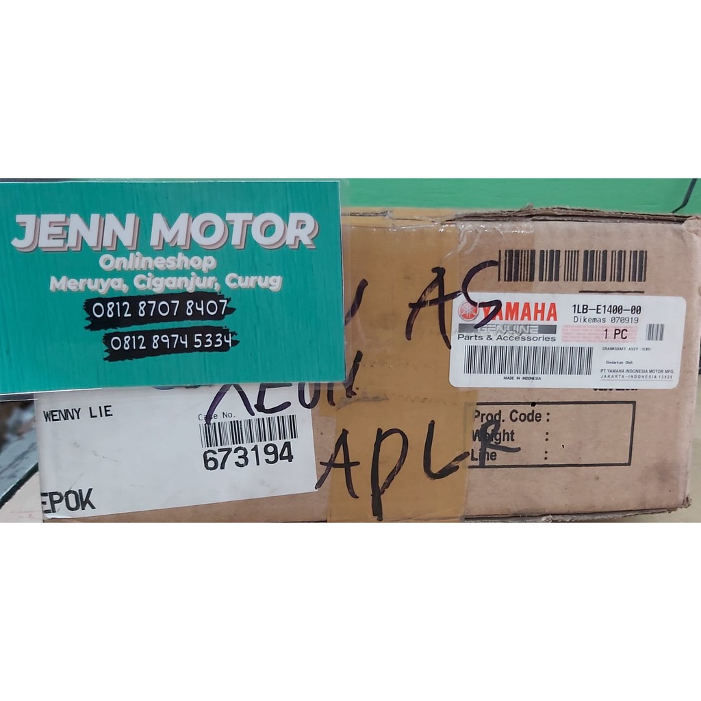 KRUK AS ATAU CRANKSHAFT COMP MOTOR YAMAHAXEON RC  PART NUMBER 1LB-E1400-00
