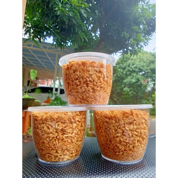 

Bawang Putih cincang Goreng Pot 75 Gram