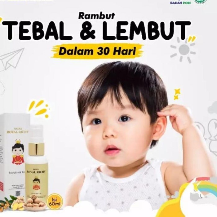 Sale Wus Naufa Royal Richy - Vitamin Herbal Penumbuh Rambut Anak
