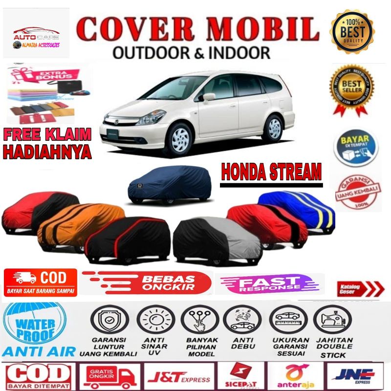 Cover Mobil/Urban Mobil Honda Stream Sarung Body Mobil Anti air