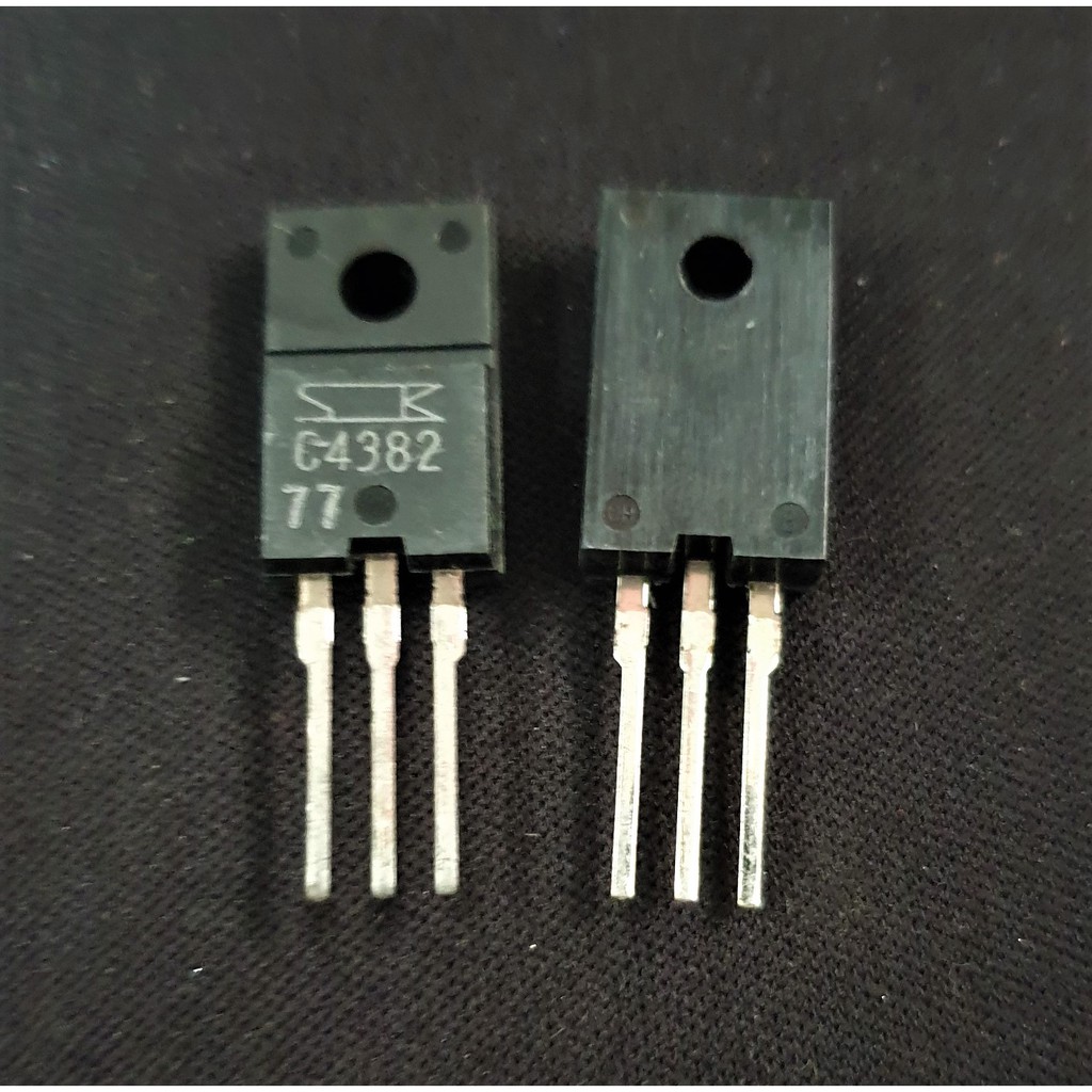 Transistor C4382 C 4382 Silicon NPN Triple Diffused Planar 200V 2A - Complement A1668 Original Sanke
