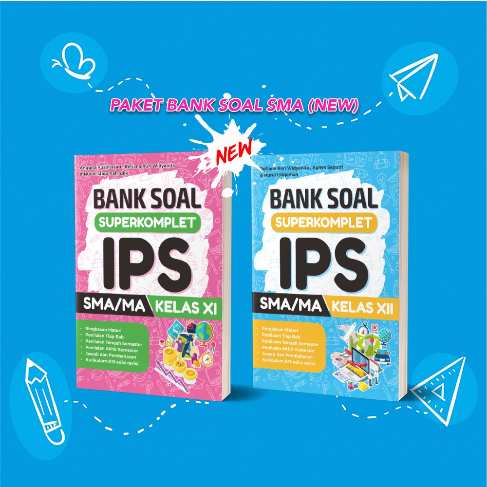 Paket Bank Soal Sma Superkomplet Ips Kelas Xi Xii Shopee Indonesia