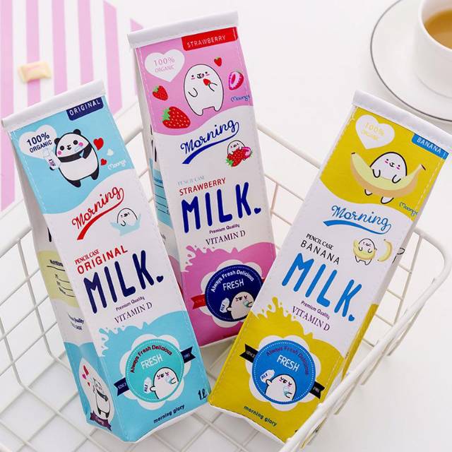

NS477 KOTAK PENSIL BENTUK MILK LUCU /KOTAK PENSIL BENTUK KOTAK SUSU