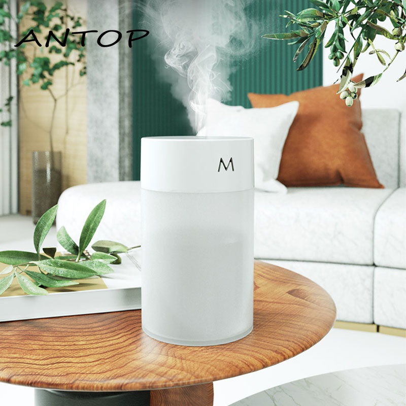 Humidifier Diffuser Aromaterapi Ultrasonik Dengan Lampu Led Warna-Warni Untuk Rumah Tangga