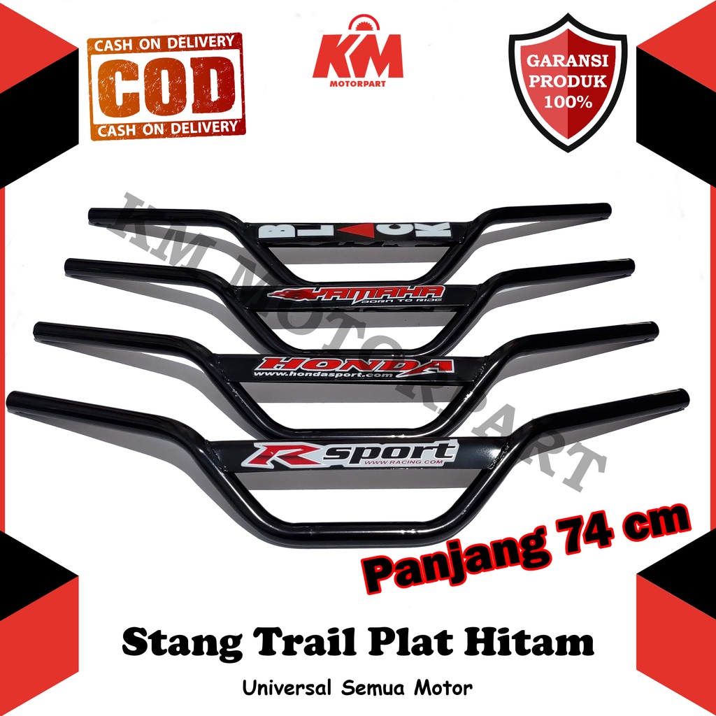 Stang Trail Modif Variasi Universal Semua Motor Stir Setang Tinggi 19 cm