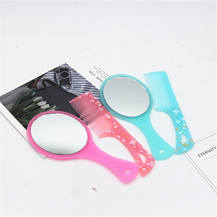 ( PER SET ) KACA DAN SISIR SET CERMIN MAKE UP SET KARAKTER