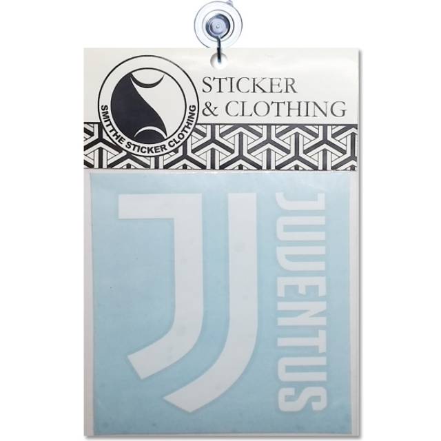 Stiker JUVENTUS Logo Cutting Sticker untuk aksesoris Motor Mobil 8cm