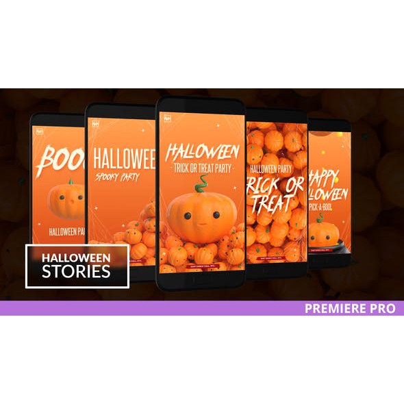 Halloween Instagram Stories for Premiere – Videohive Premiere Pro Templates