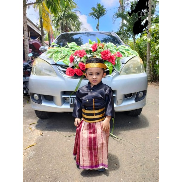 jas tutup anak 1 set lengkap