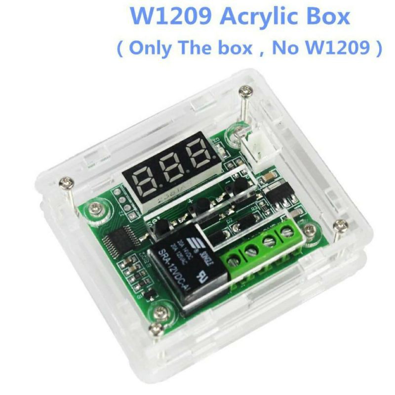 Casing Thermostat W-1209 Clear Bening Akrilik Box w1209 Acrylic Case Shell