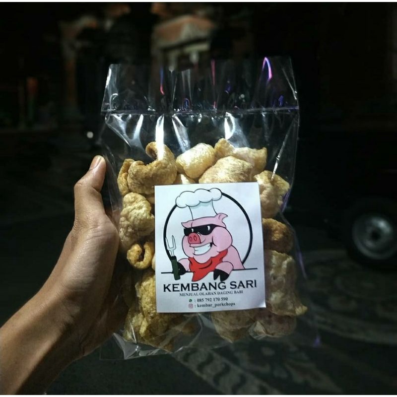 

krupuk samcan asli bali kemasan 200gr