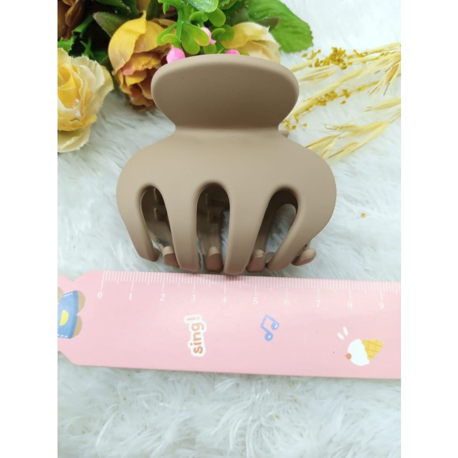 RICH 2PCS Jepit Rambut Jumbo Jedai Doff Jumbo Doff Ukr 7cm