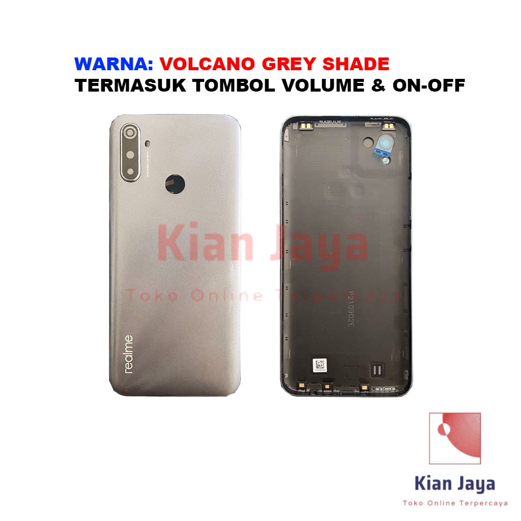 Backdoor Realme C3 Back Cover Tutup Belakang Baterai Cassing Casing Backcase Original