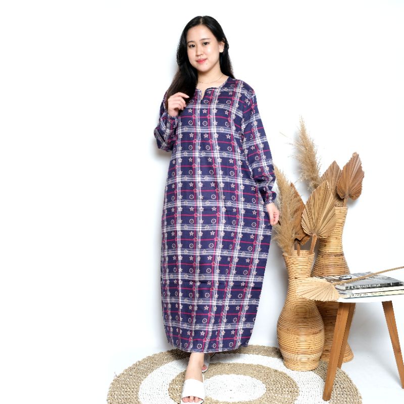 Daster habel busui lengan panjang gamis merk Verell-20