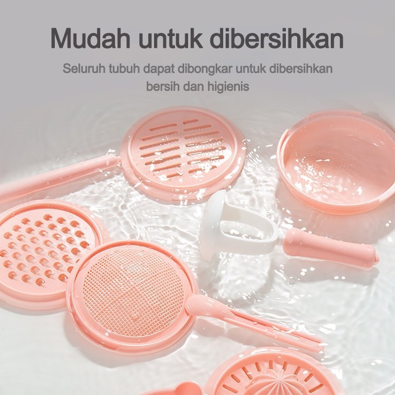 Baby food maker MPASI Set 10  in mangkuk gerinda (B168)