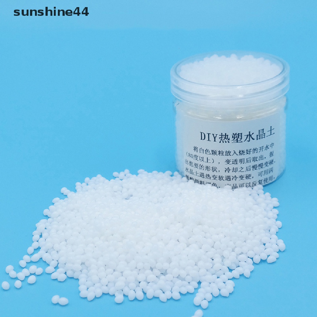 Sunshine 50g Pellet Plastik Polymorph Thermoplastik Ramah Lingkungan Untuk Keramik DIY