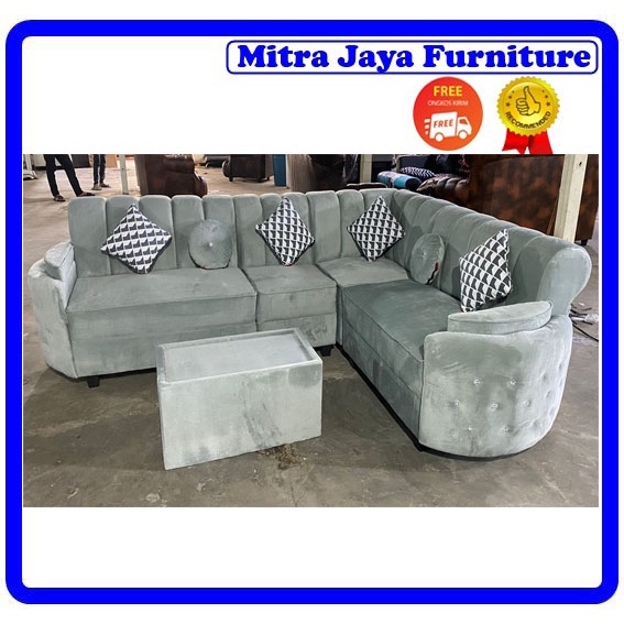 Jual SOFA MINIMALIS /SOFA L SUDUT MODERN | Shopee Indonesia