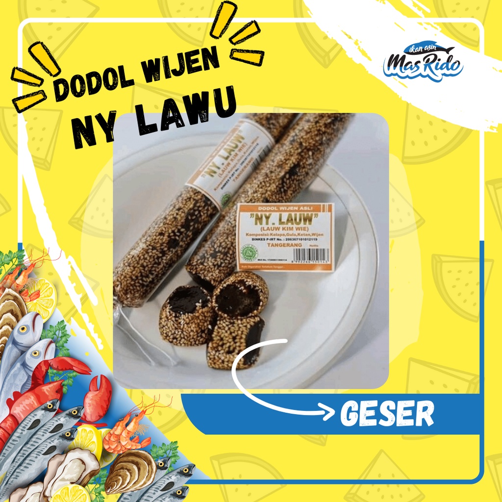 

Dodol Wijen Asli Ny Lawu Dodol Wijen Super Manis Legit Lembut Termurah