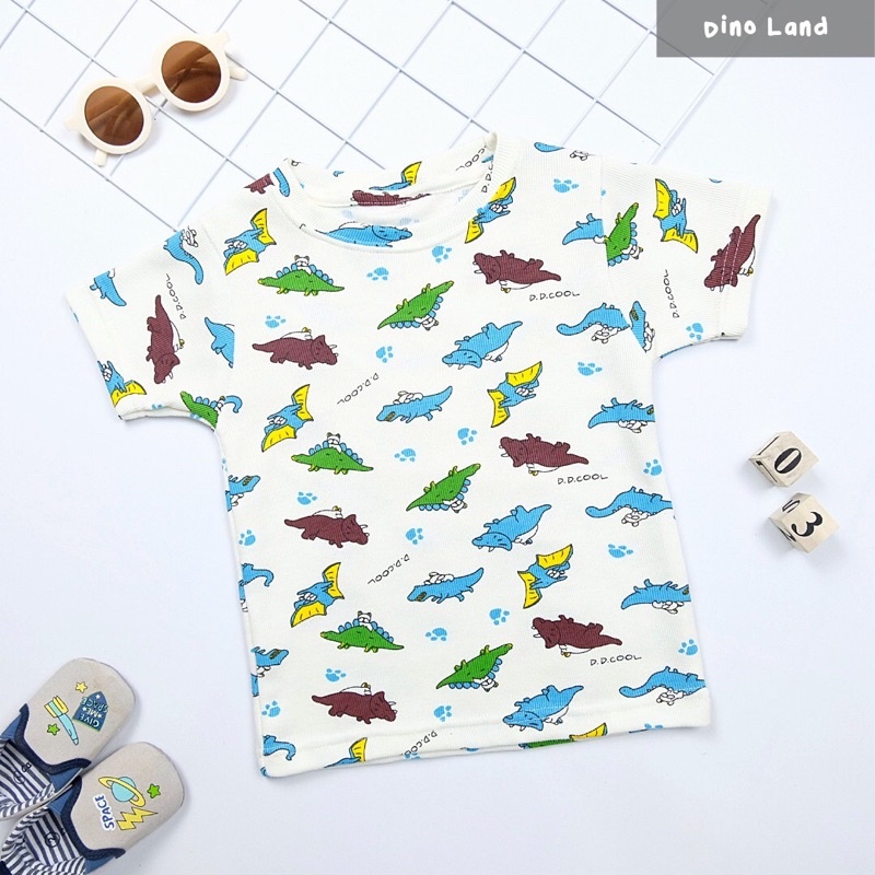 Kaos Anak Unisex Printed Motif T-shirt 1-6 Years