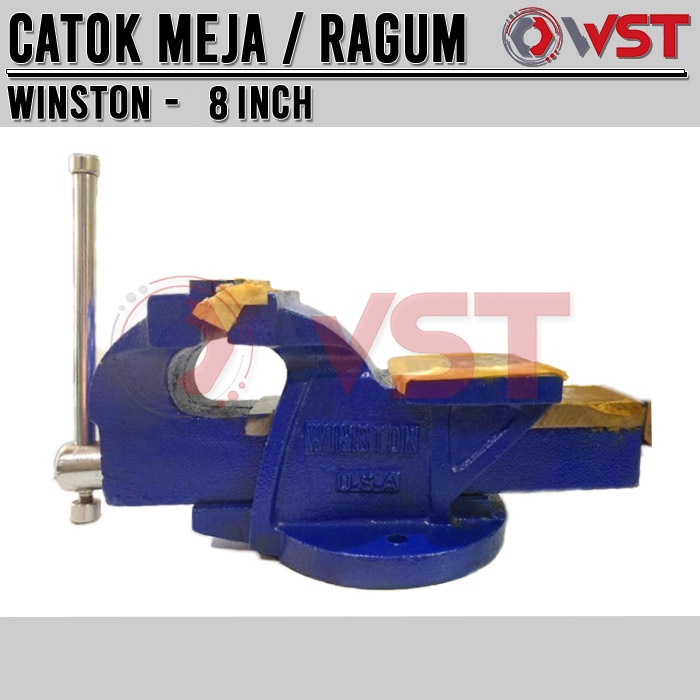 Catok Meja 8Inch / Catok 8 Inch WInston / Ragum 8" / Bench Vise