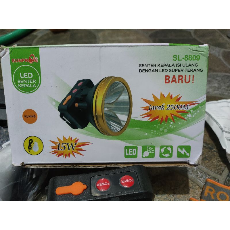 SUNPRO SL 8809 senter kepala