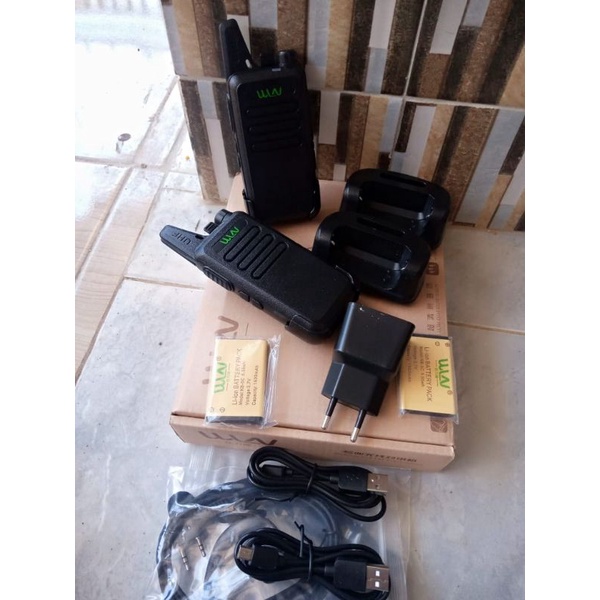 2 set ht WLN Walkie Talkie KD-C1