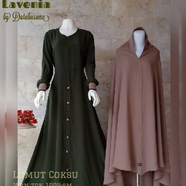 Gamis Syar'i Lavenia DutaBusana