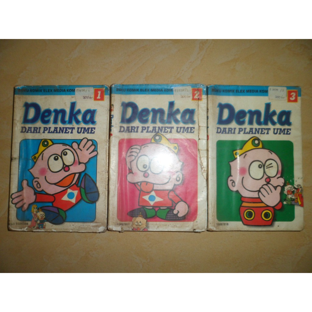Komik Denka dari Planet Ume 1-3 Tamat Fullcover