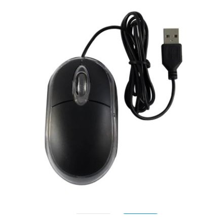 Mouse k-one wired usb-a 2.0 led optical 1000dpi office for pc computer laptop